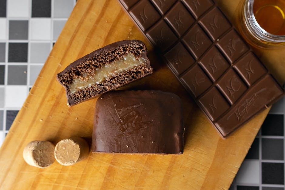Gewicht einer Tafel Schokolade in Gramm